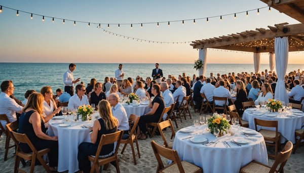 Comment réussir votre organisation d'événements au bord de la mer