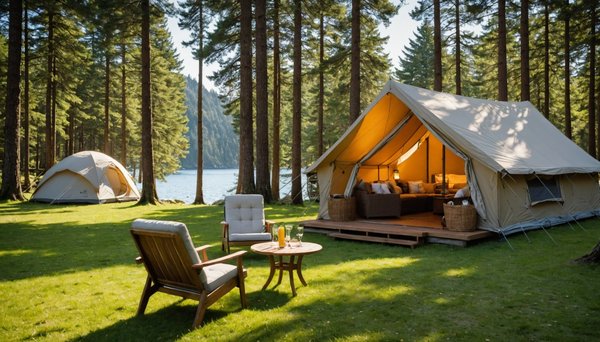 Découvrir le camping de luxe sur la côte d'azur