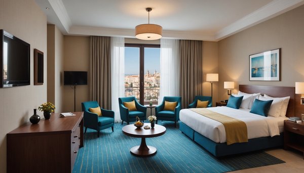 Comment choisir la suite idéale pour un séjour professionnel ou de loisirs à l'hôtel Le Méditerranée